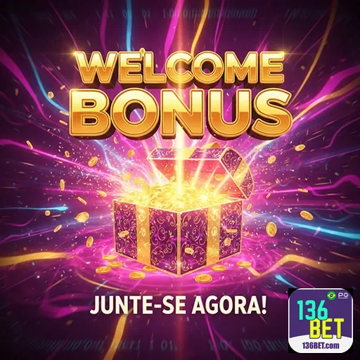 Imagem promocional do 136bet destacando bônus especiais no site 136bet.