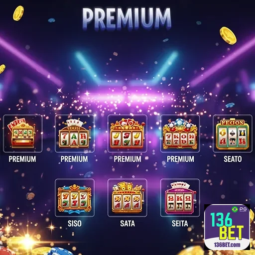 Imagem de jogos de azar no site 136bet, com elementos de cassino e apostas, promovendo entretenimento online confiável.
